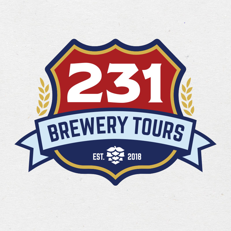 231 Brewery Tours: Logo Development