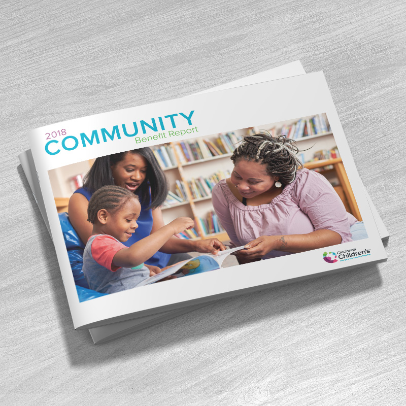 CCHMC: Community Benefit Report Brochure